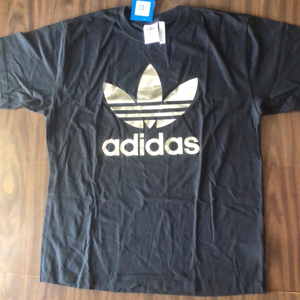 ADIDAS Originals Metallic Trefoil Tee NWT